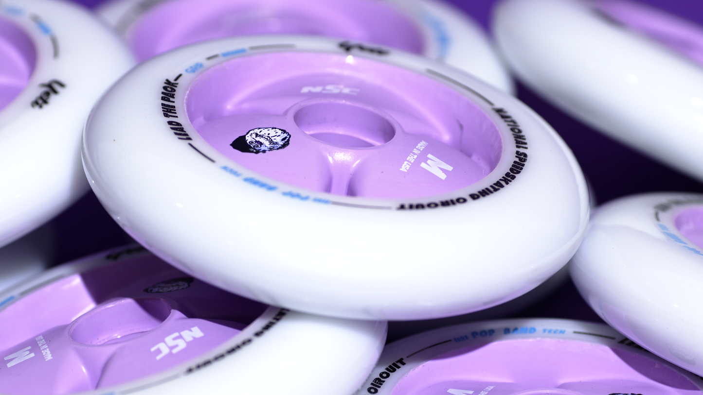 NSC Yeti Wheels - Purple Hub