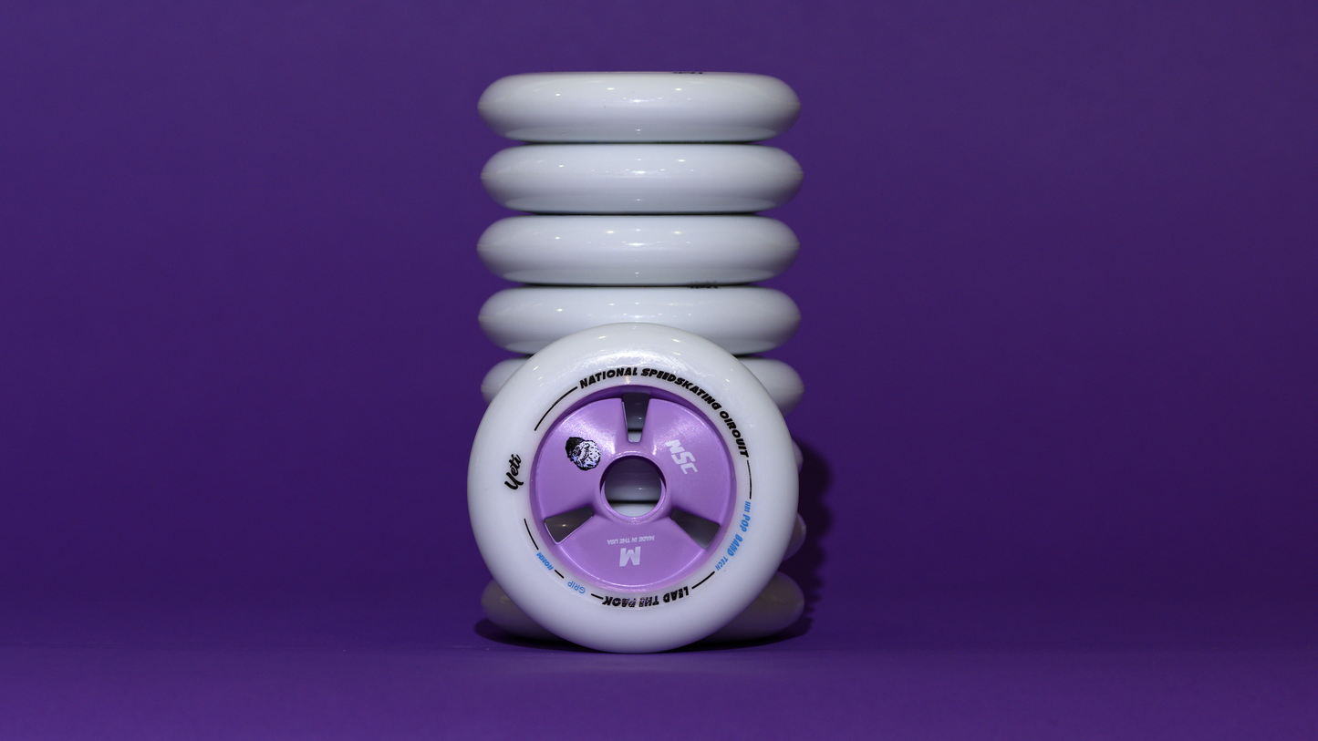 NSC Yeti Wheels - Purple Hub