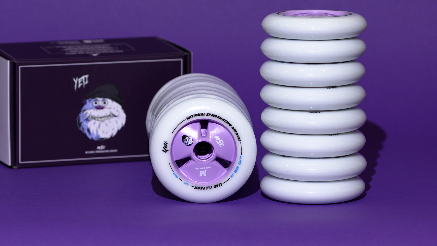 NSC Yeti Wheels - Purple Hub