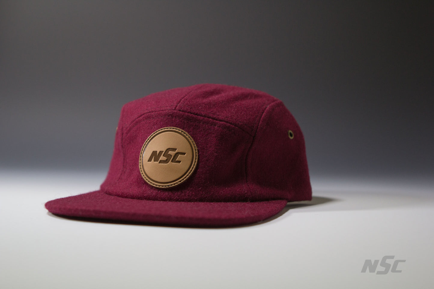 Wool 5 Panel - Maroon