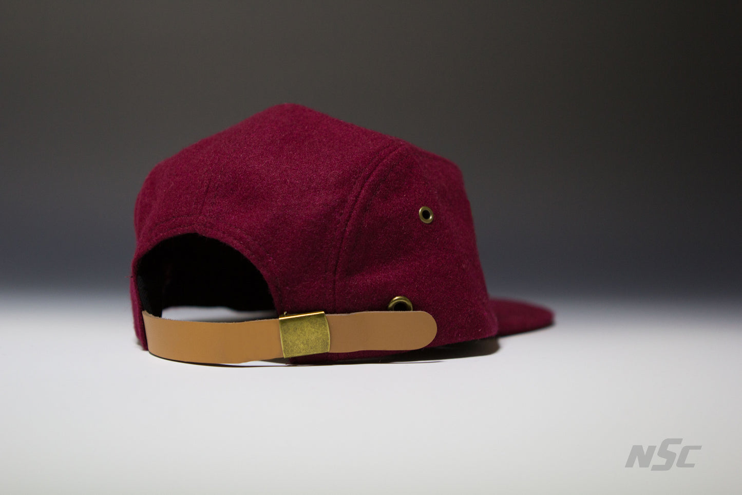 Wool 5 Panel - Maroon