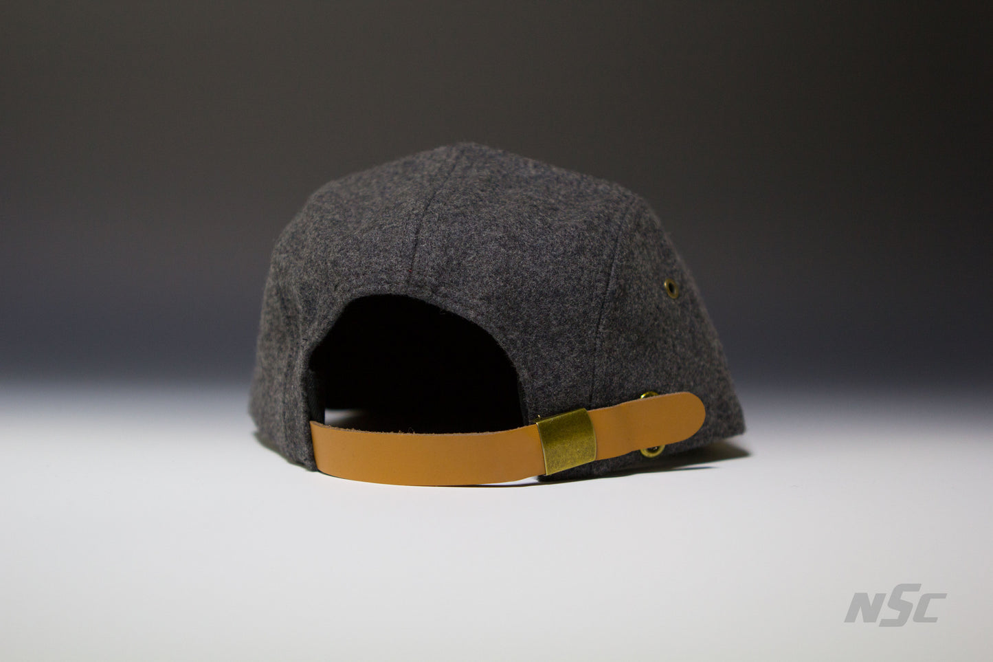 Wool 5 Panel - Heather Grey