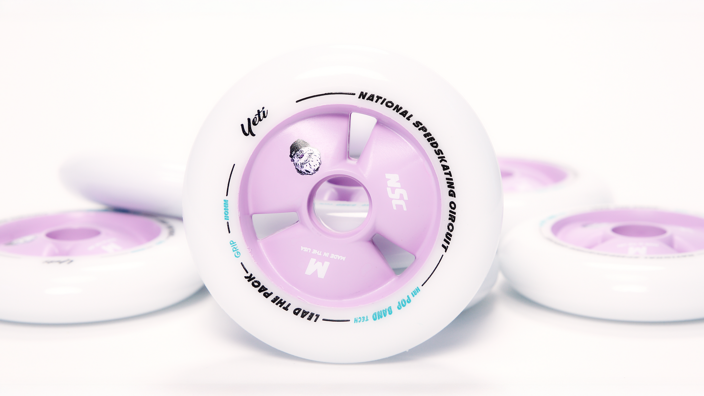 NSC Yeti Wheels - Purple Hub