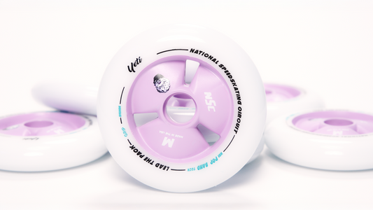 NSC Yeti Wheels - Purple Hub