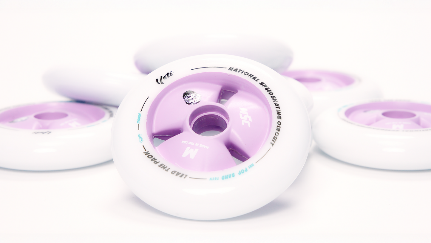 NSC Yeti Wheels - Purple Hub